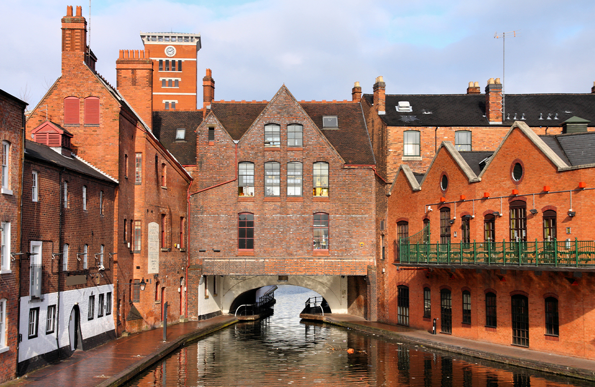 Gas Street Basin à Birmingham